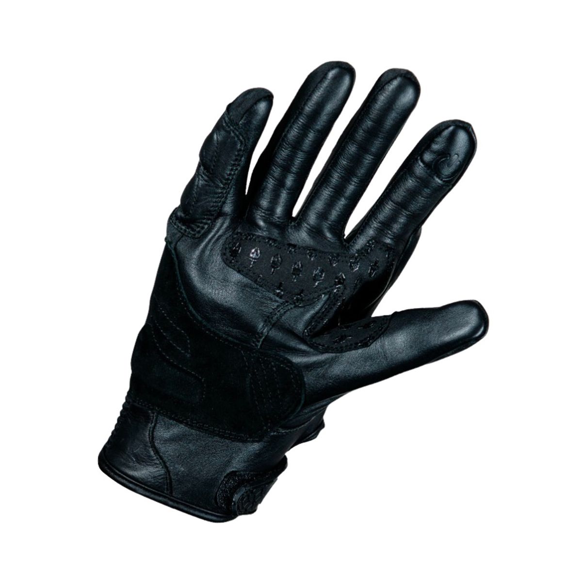 GENERICO - Guantes para Motociclista Kratoz WORKER Negro Cuero Talla M