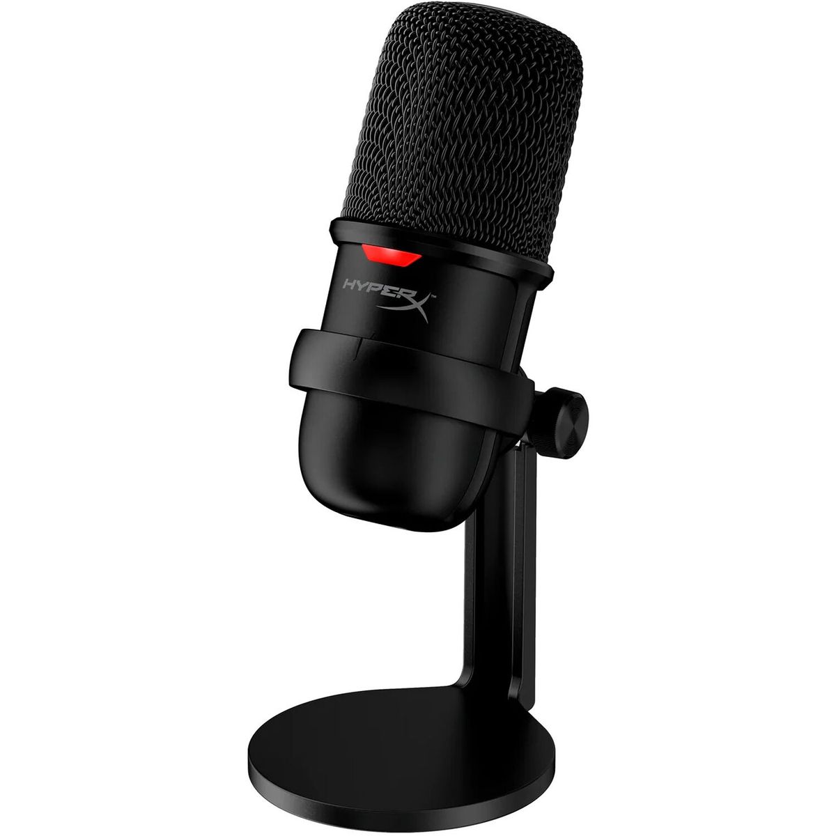 HYPERX - Micrófono HyperX SoloCast USB con Soporte Flexible y Ajustable PCPS5