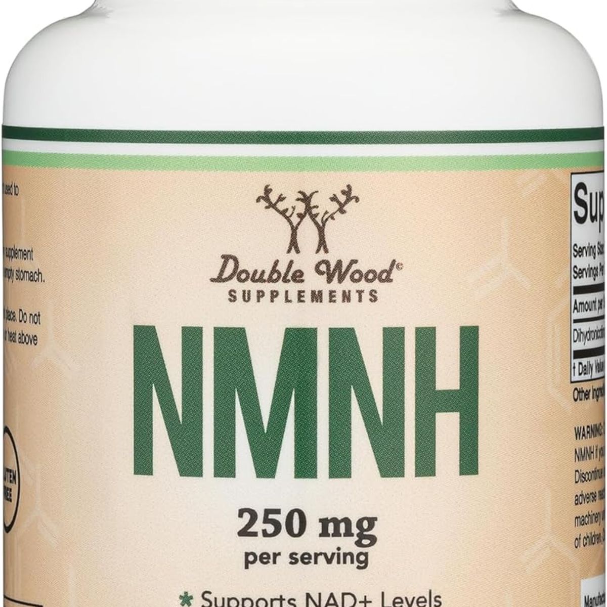 GENERICO - Double Wood Supplements NMNH 250 mg – 60 cápsulas