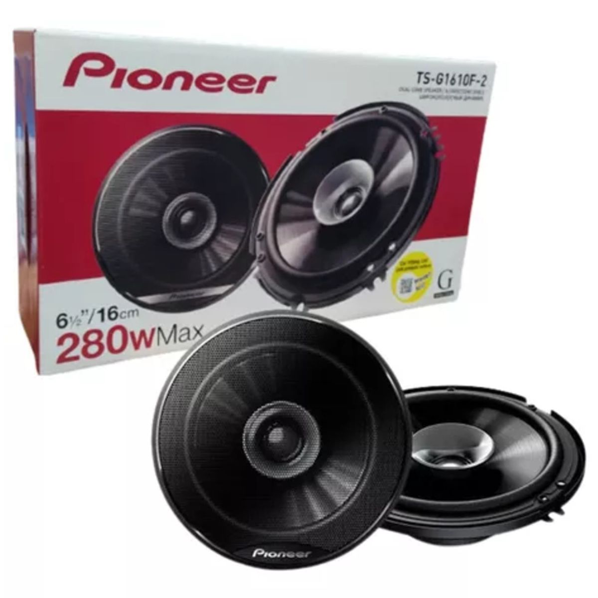 PIONEER - Set de parlantes 6.5 pulgadas 280w pioneer original