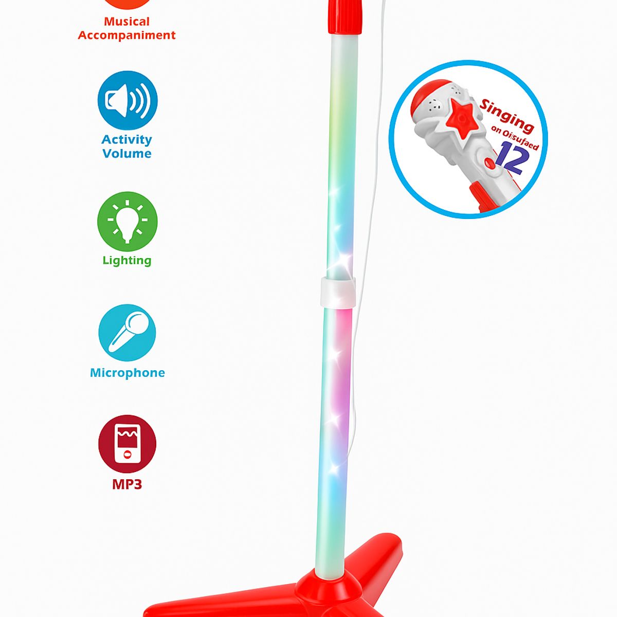 GENERICO - Micrófono Karaoke Juguete Infantil Niños Niñas