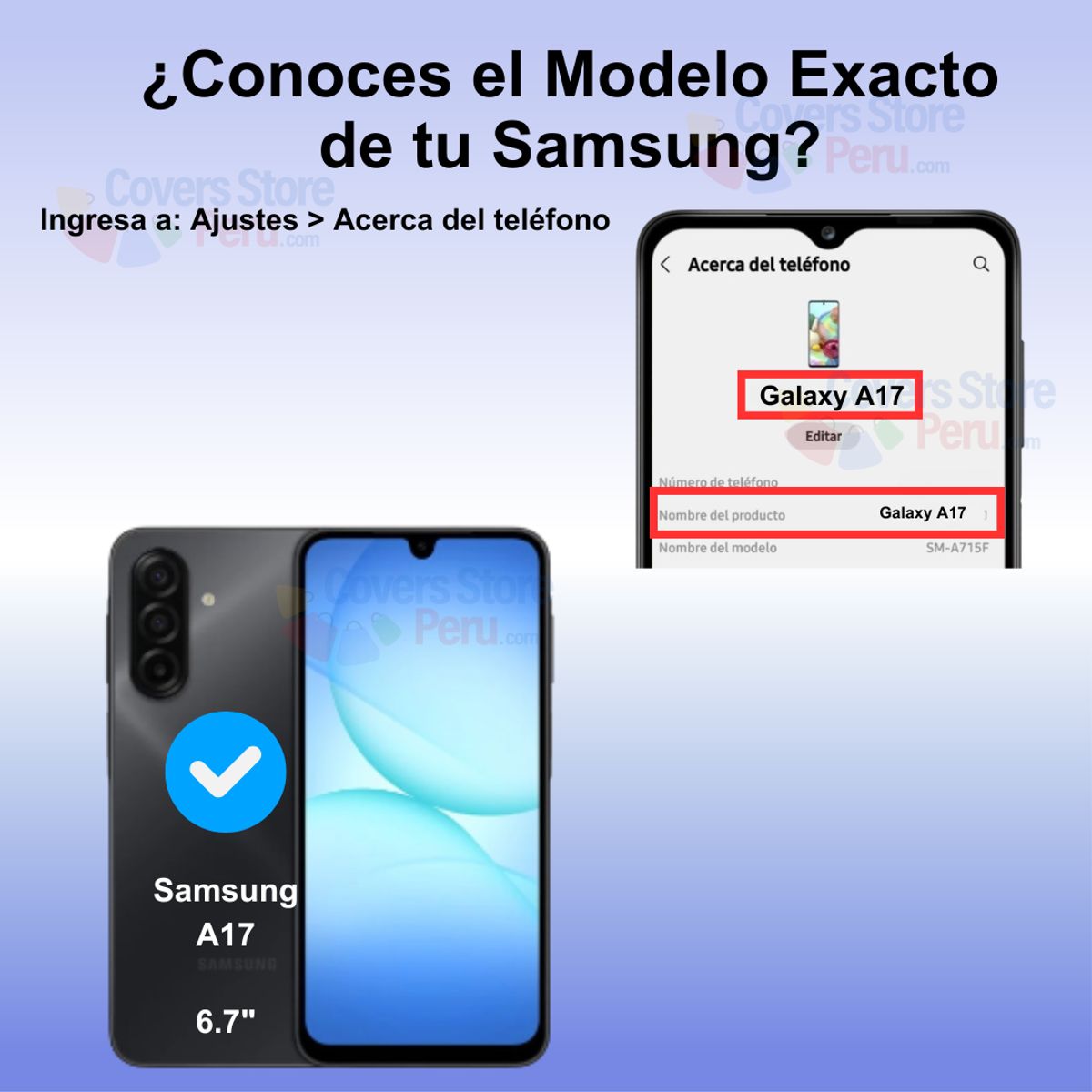 GENERICO - Mica para Samsung A17 Protector de Cerámica Mate