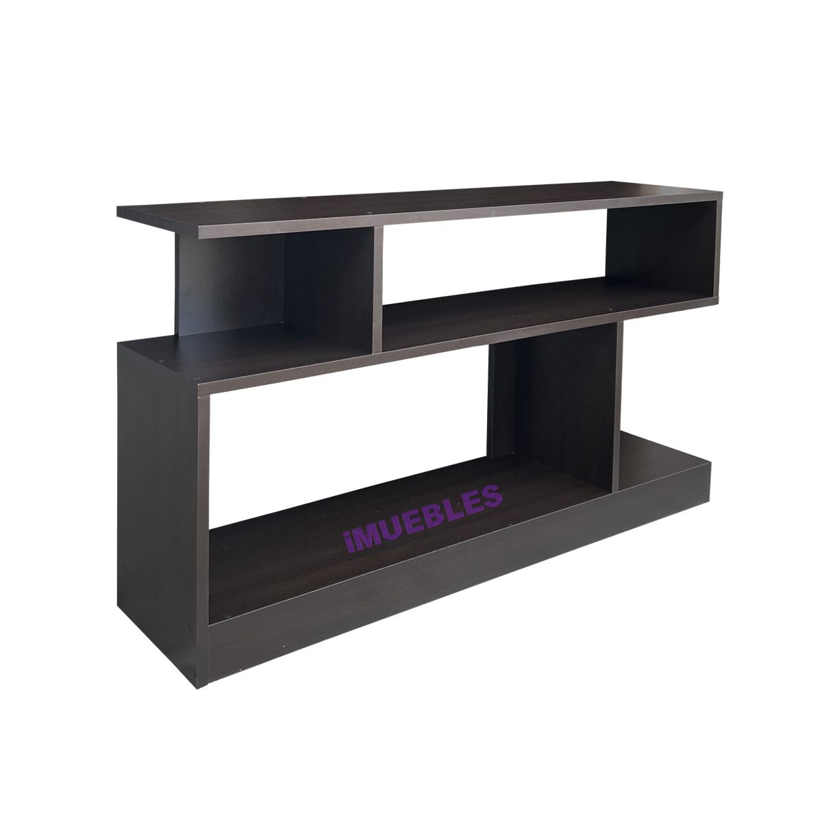 TEMEL - Mueble Rack TV 120 Centro Entretenimiento Wengue