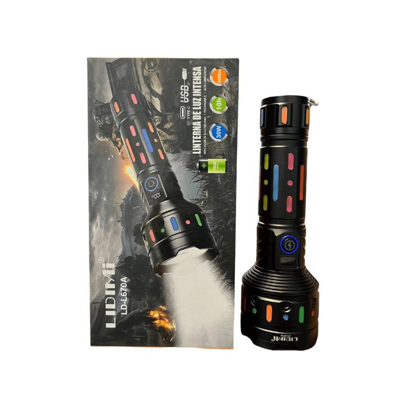 LIDIMI - Linterna LIDIMI 3000 metros LD-L670A