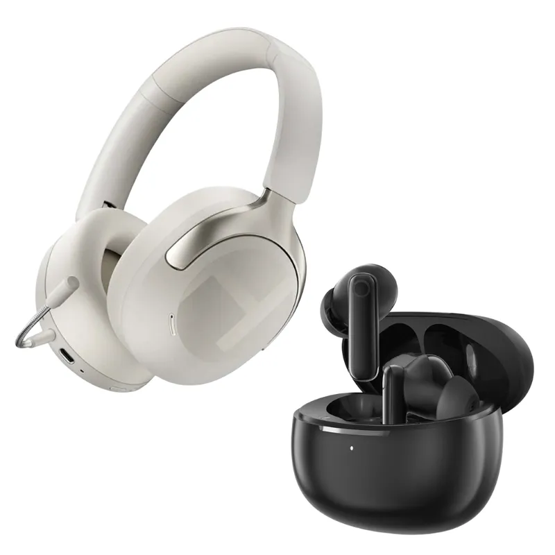 HAYLOU - Combo Haylou audifonos S40 + Haylou audífonos HQ5 Negro