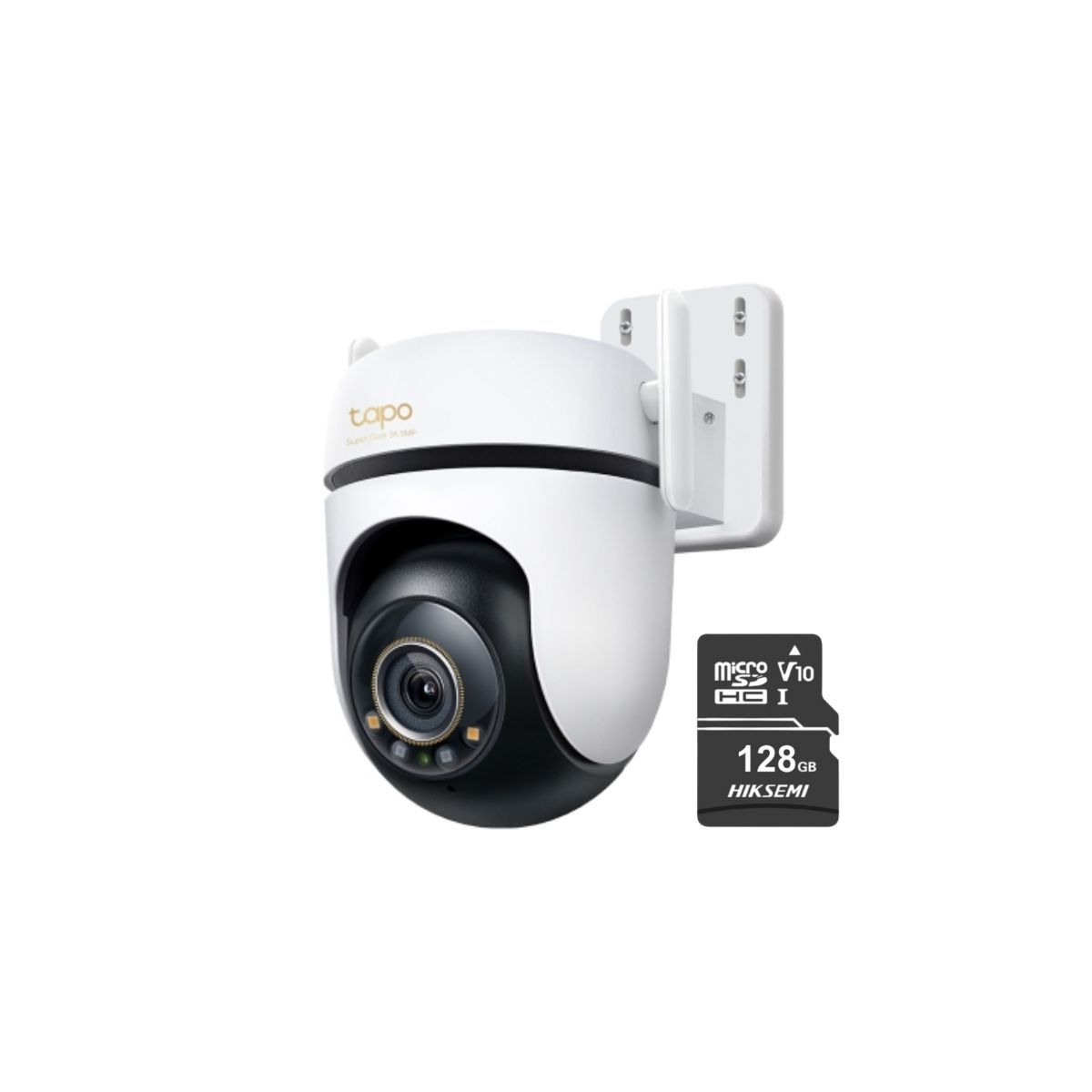 TP LINK - Cámara de Seguridad Wifi Tapo C530WS 3K 5MP + Micro SD 128GB para exterior 360°