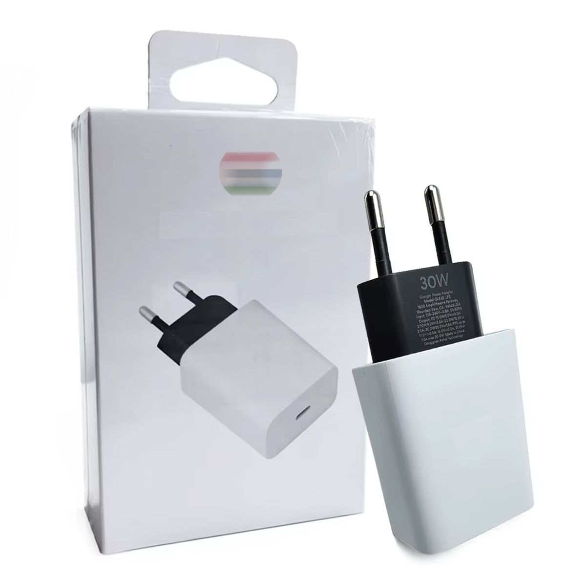 GENERICO - CARGADOR CARGA RAPIDA PIXEL 30 WATTS