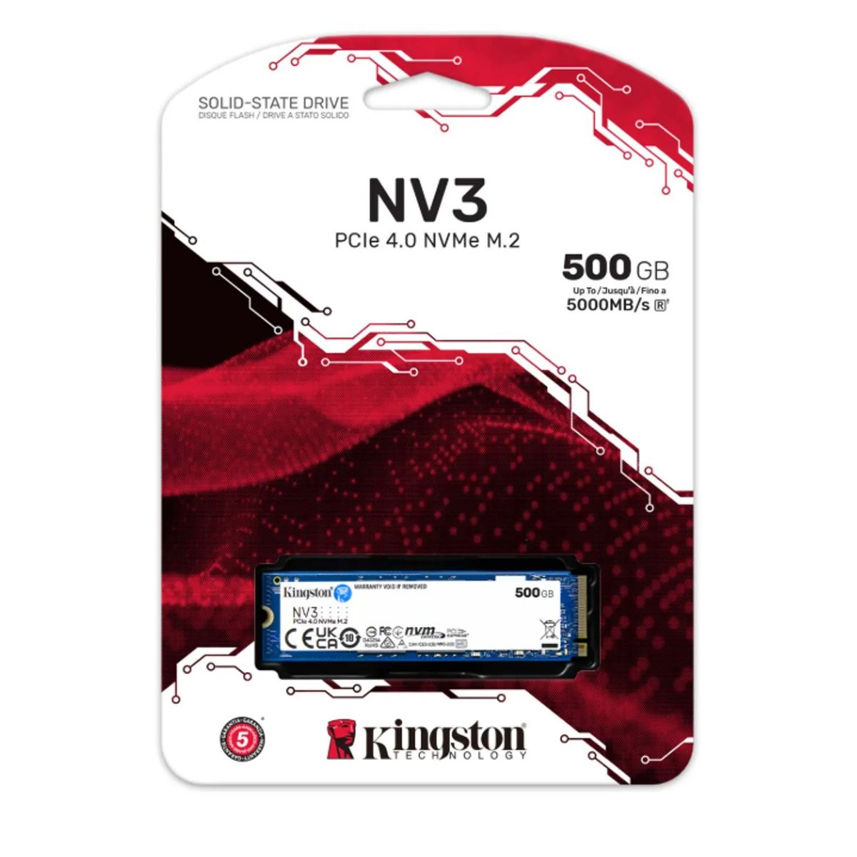 KINGSTON - ! Kingston NV3 500 GB: El Salto Cuántico a la Generación 4.