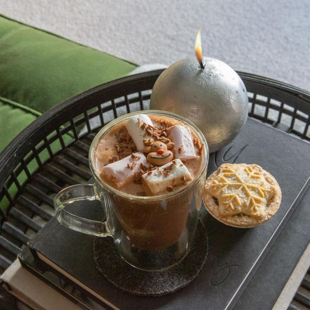 INSPIRA - Taza Expresso Doble Pared de Vidrio 90 ml