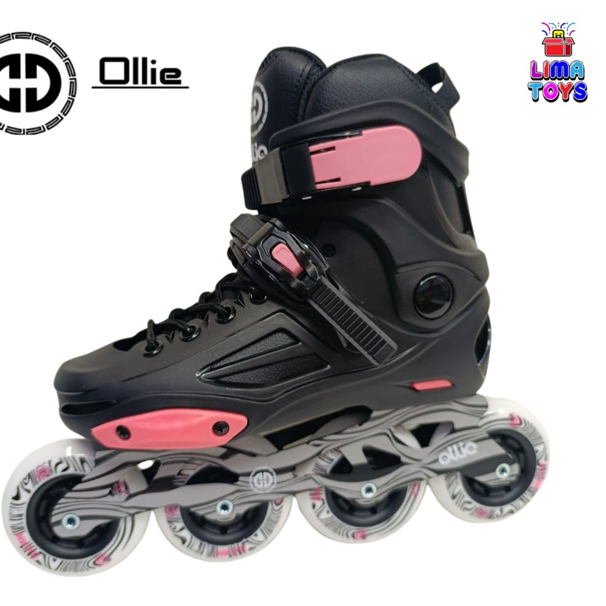 OLLIE - PATINES EN LINEA SEMIPROFESIONAL OLLIE TALLA 3839 ROSA