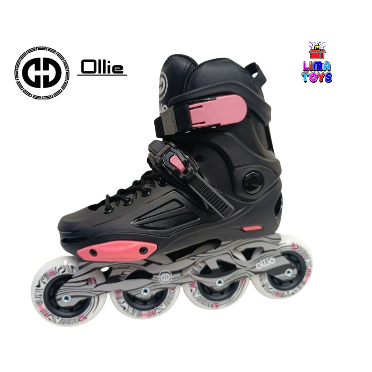 OLLIE - PATINES EN LINEA SEMIPROFESIONAL OLLIE TALLA 3839 ROSA