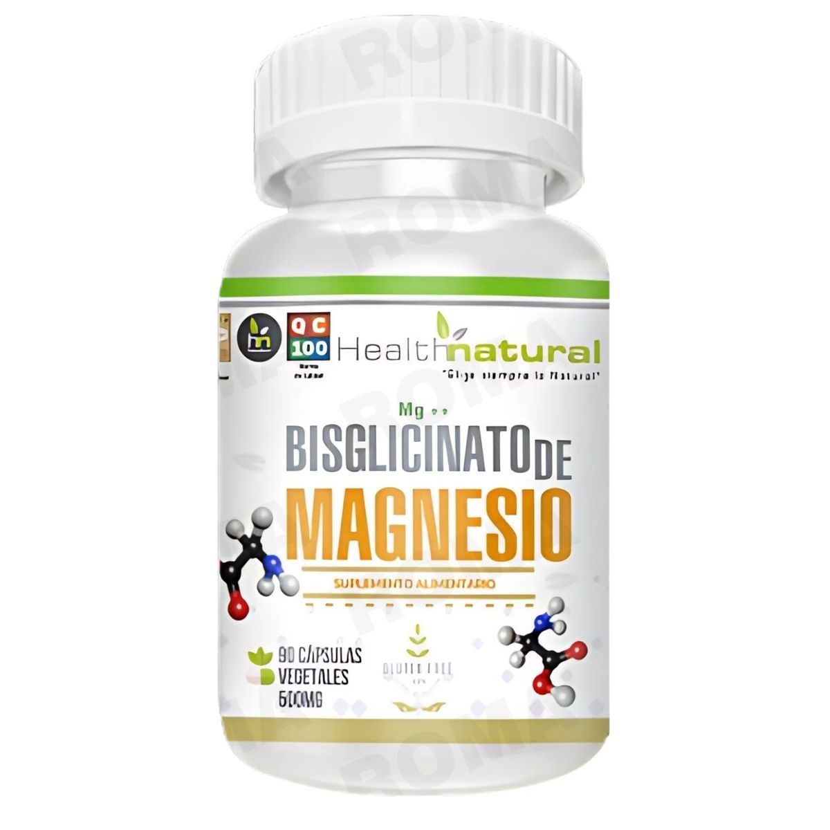 HEALTHNATURAL - BISGLICINATO DE MAGNESIO HEALTHNATURAL 500MG