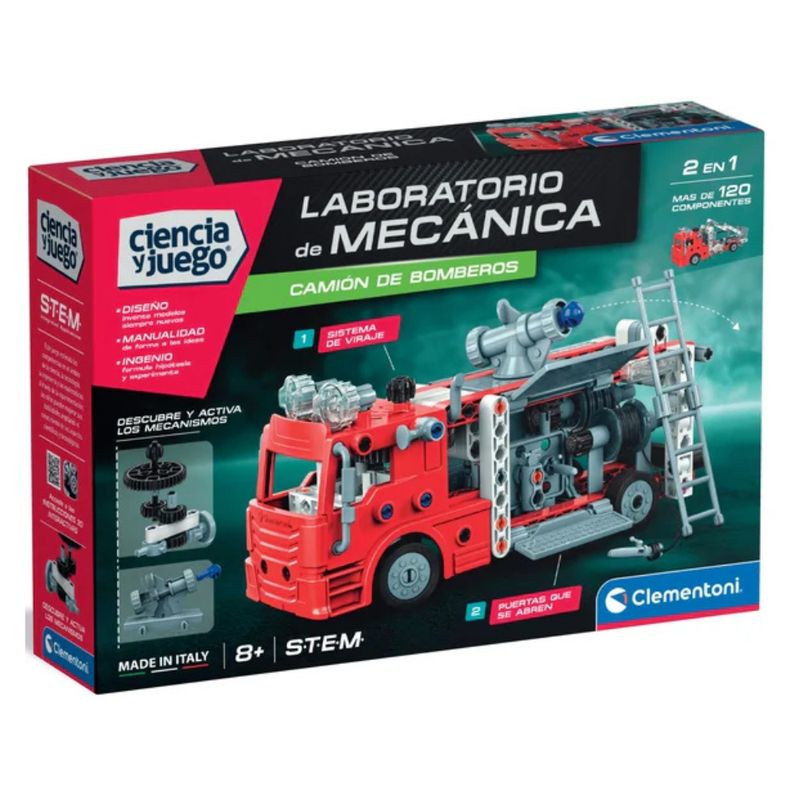 CLEMENTONI - Clementoni Mechanichs - Camión De Bomberos