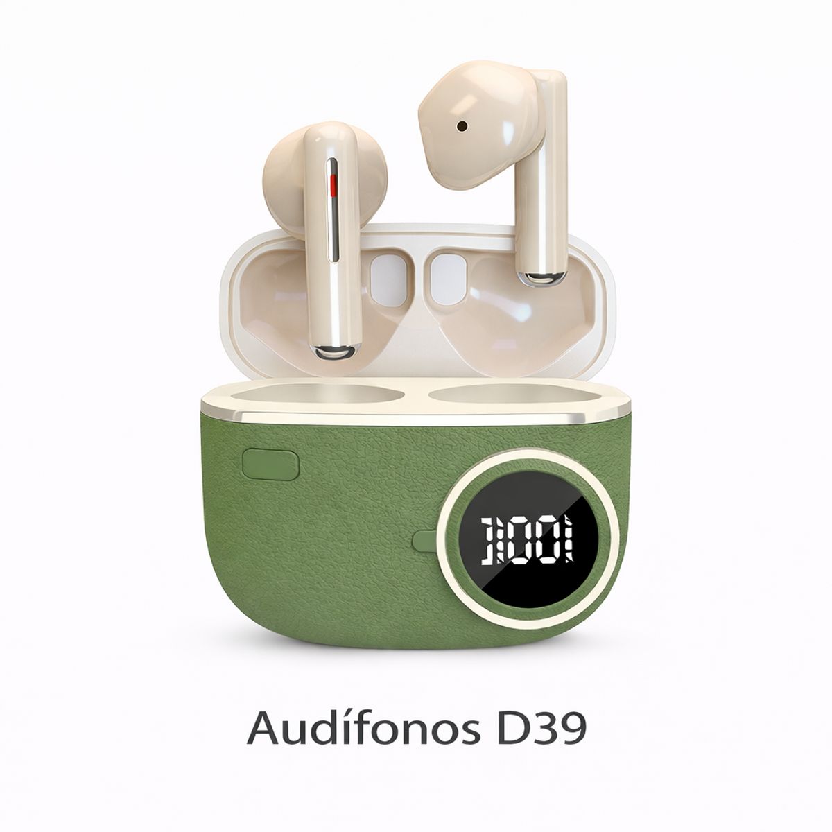GENERICO - Audífonos D39 Bluetooth VERDE