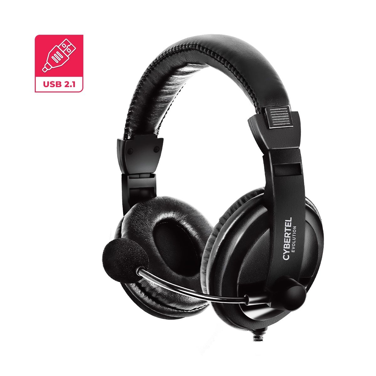 CYBERTEL - Auricular Oficina Alámbrico con MIC Cybertel Evolution CYB H300