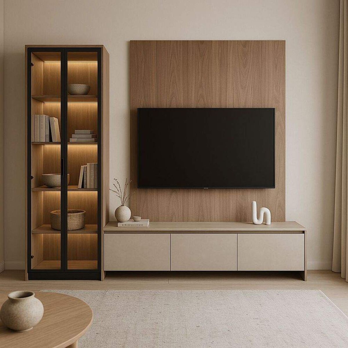 TU MESITA - Mesa de TV Gerald Color EspressoCapri TU MESITA