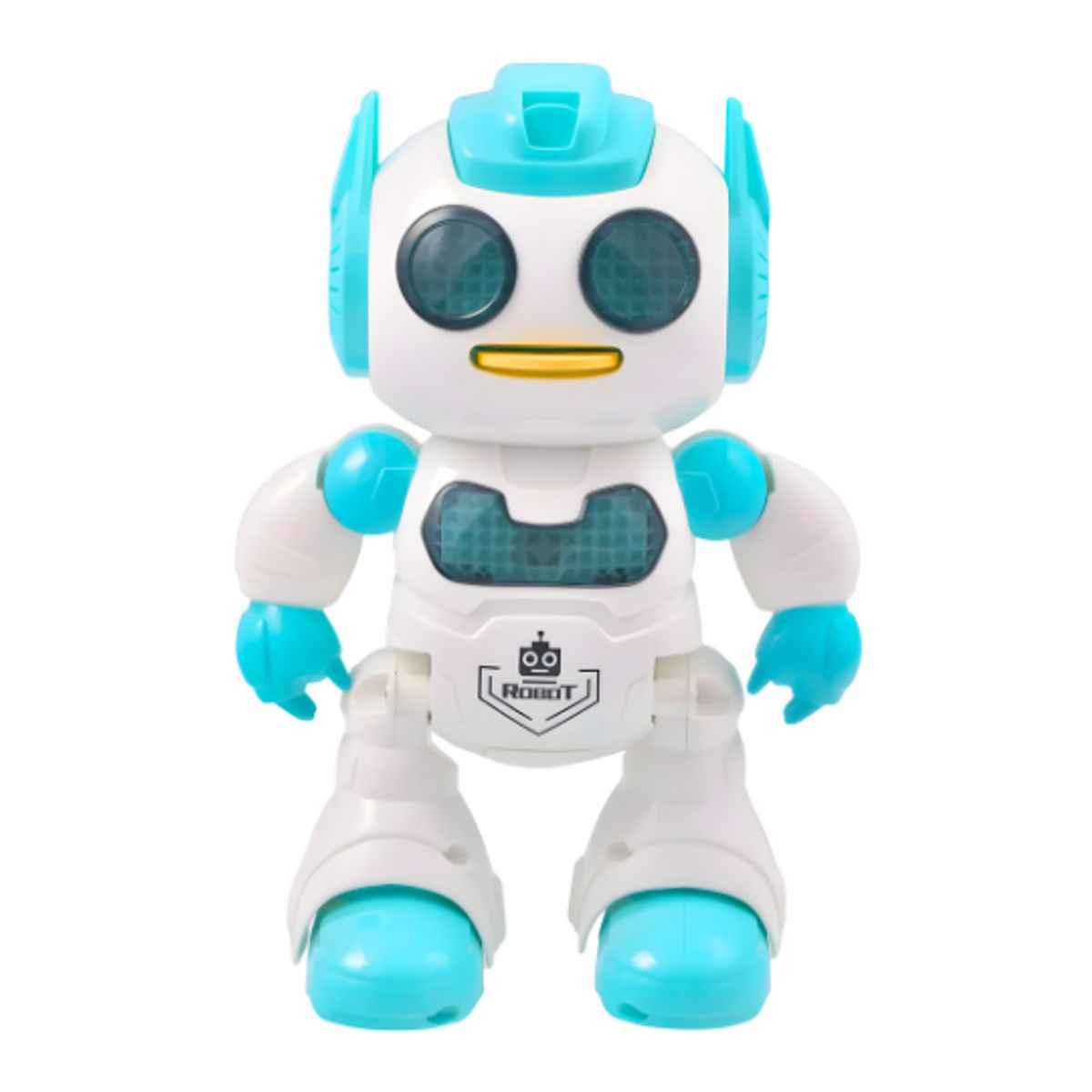 GENERICO - Robot Bailarín Interactivo con Luces y Lanzador de Anillos