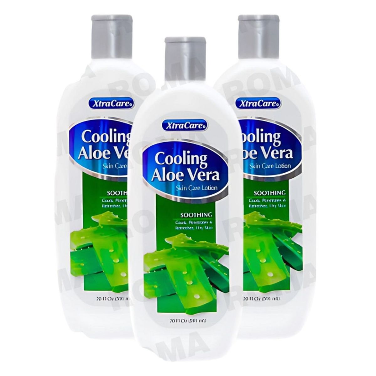 GENERICO - PACK 3 CREMA CORPORAL DE ALOE VERA 591ML XTRACARE