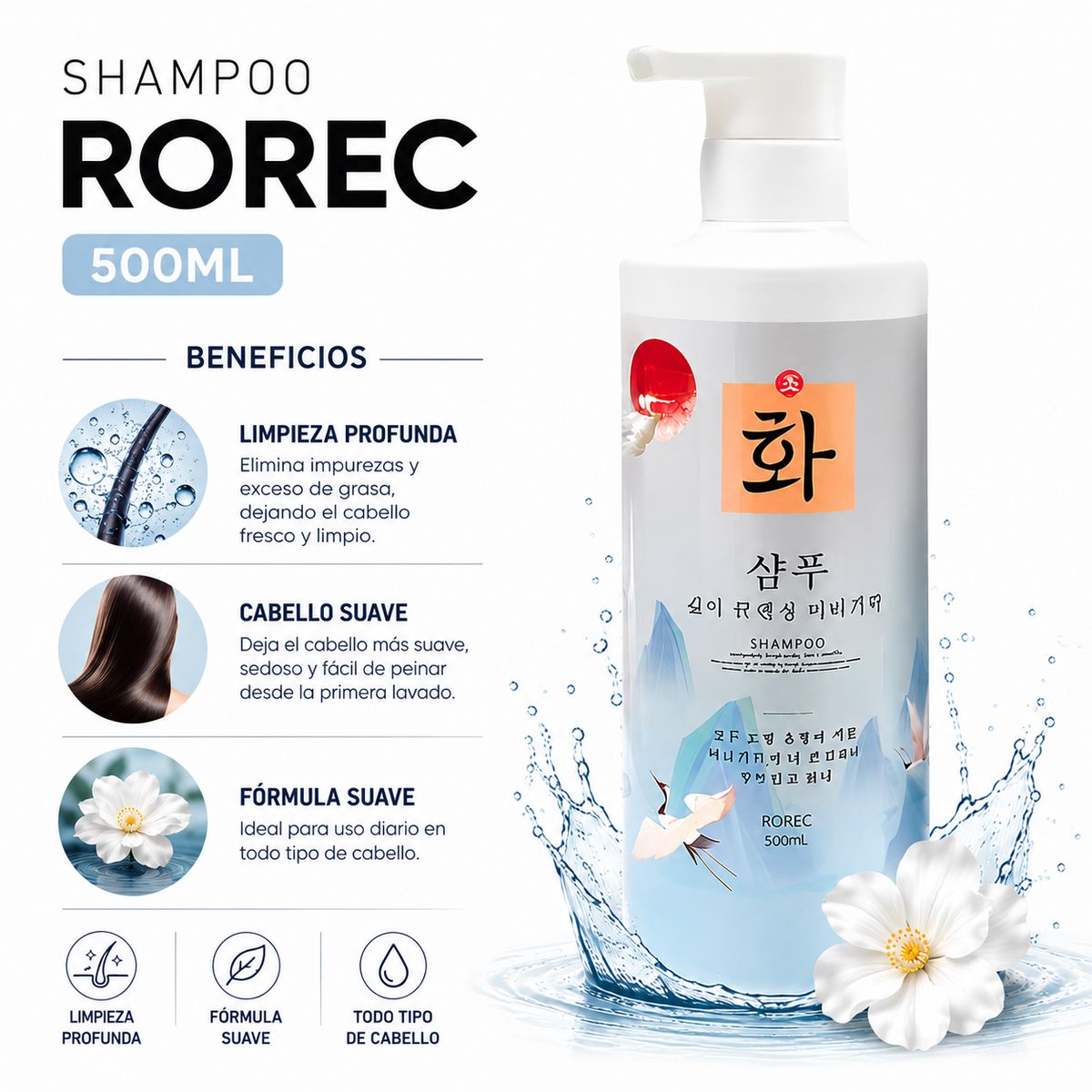 GENERICO - SHAMPOO ROREC 500ML