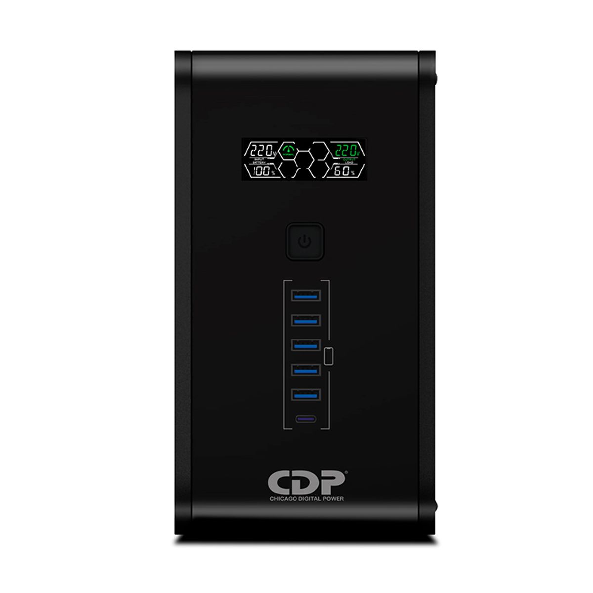 CDP - UPS Inteligente CDP R-SMART1210I 1200VA720W 50Min 10Out