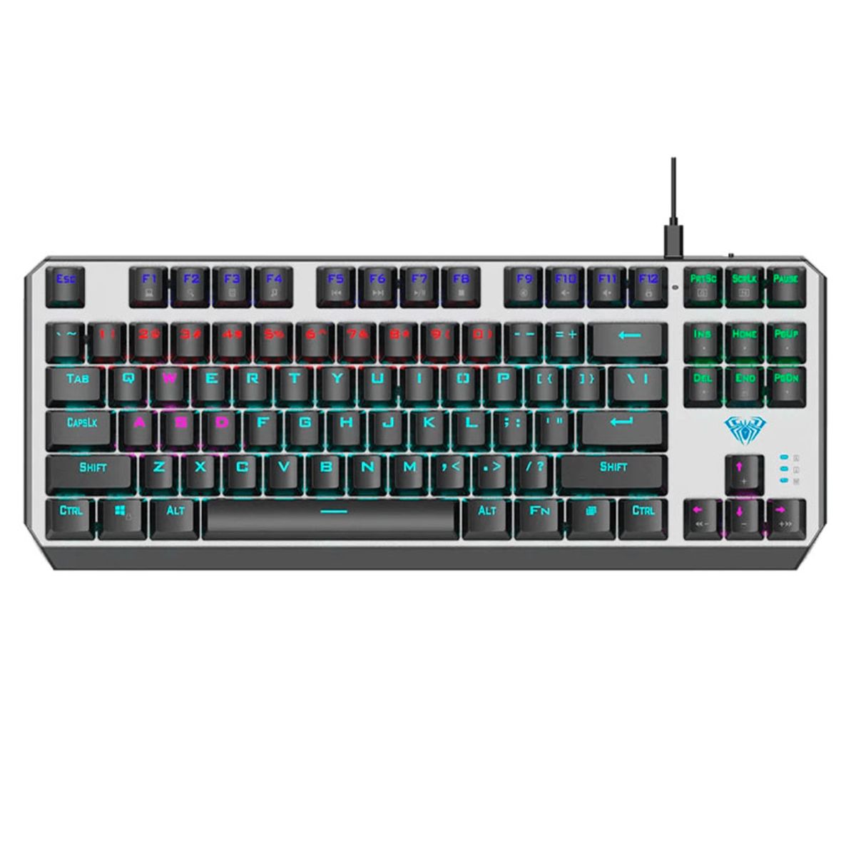 AULA - Teclado Mecánico Gamer Aula F2067 Swiche Blue