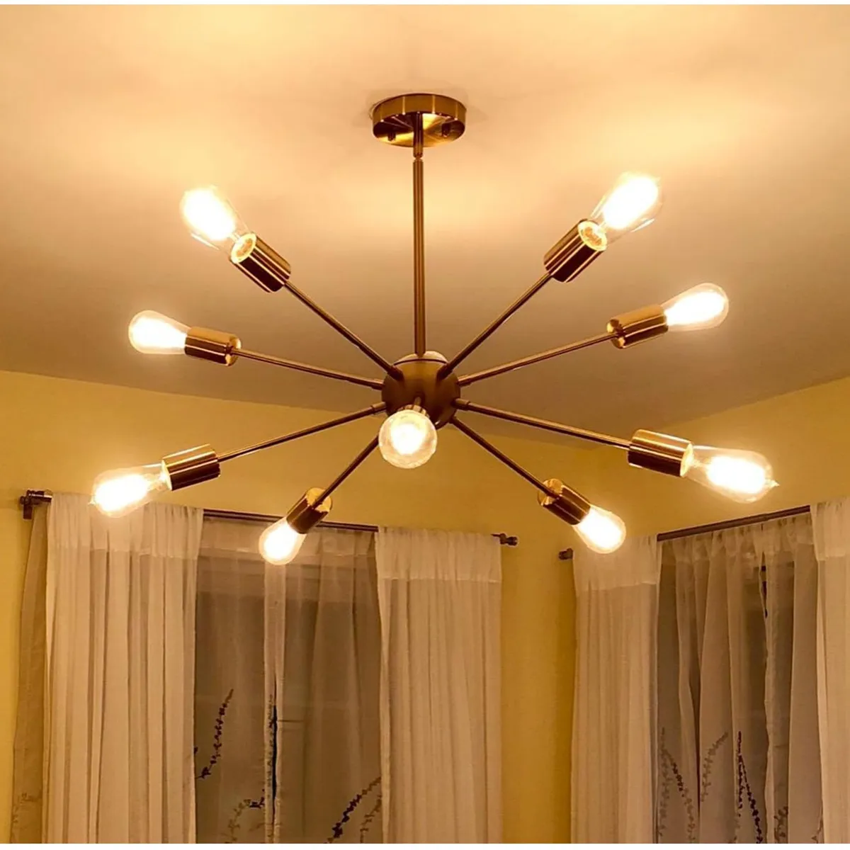 GENERICO - 6Pcs Focos LED E27 4W Luz Cálida Vidrio Transparente