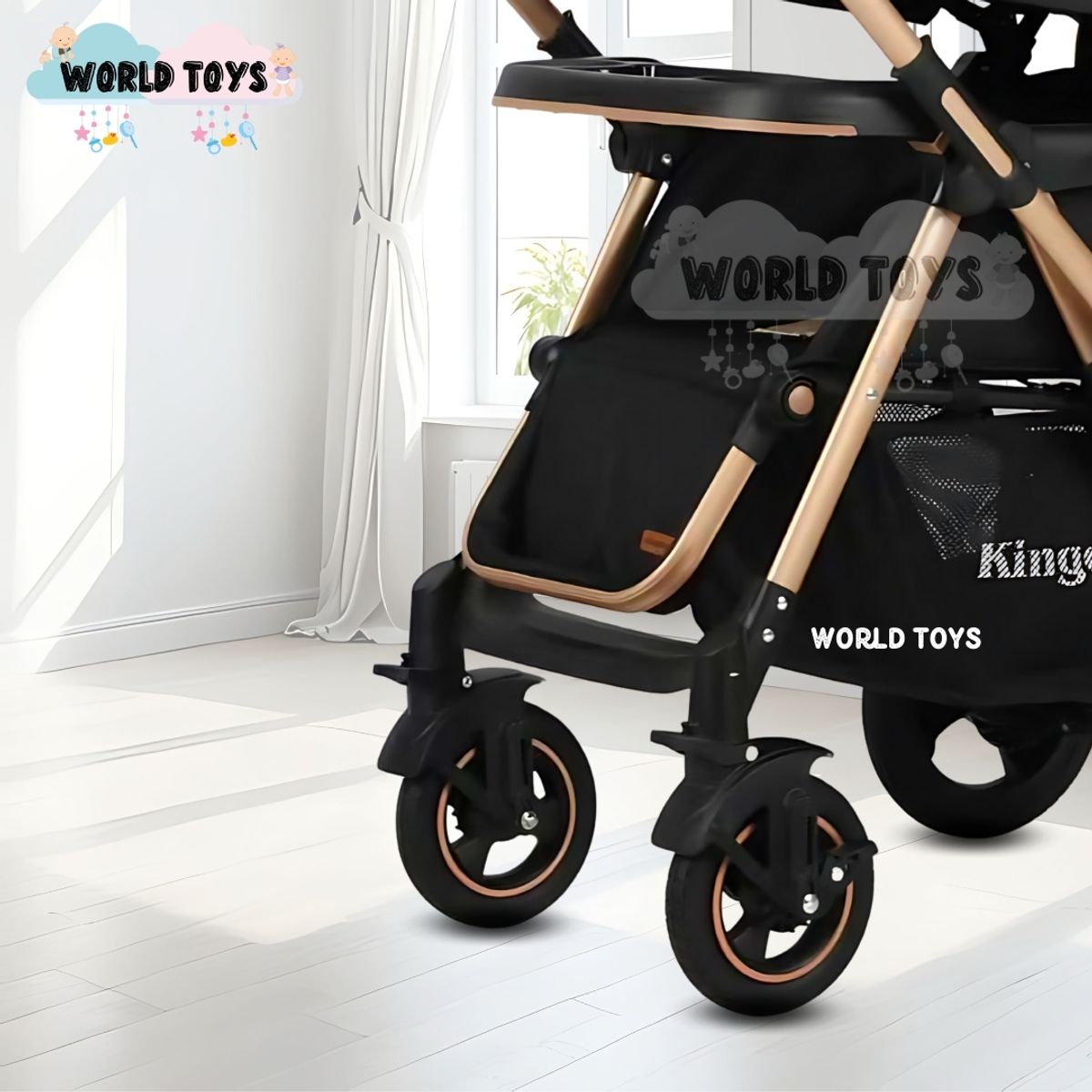 BABY - Coche Cuna «TURQUIA PREMIUM» con Mochila Pañalera Beige