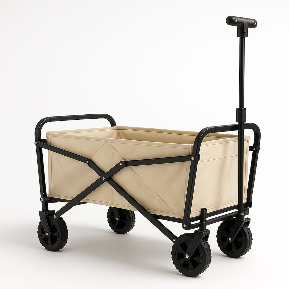 INSPIRA MARKET - Carrito Plegable de Transporte Camping Playa Compras