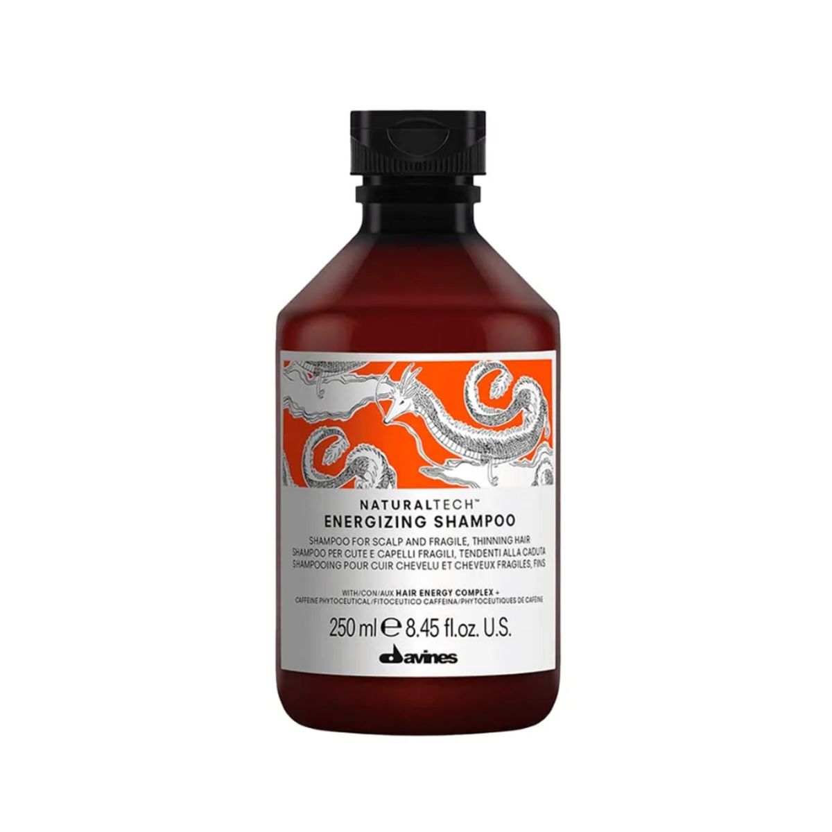 DAVINES - DAVINES ENERGIZING – Dúo Shampoo 250 ml + Gel anticaída 150 ml