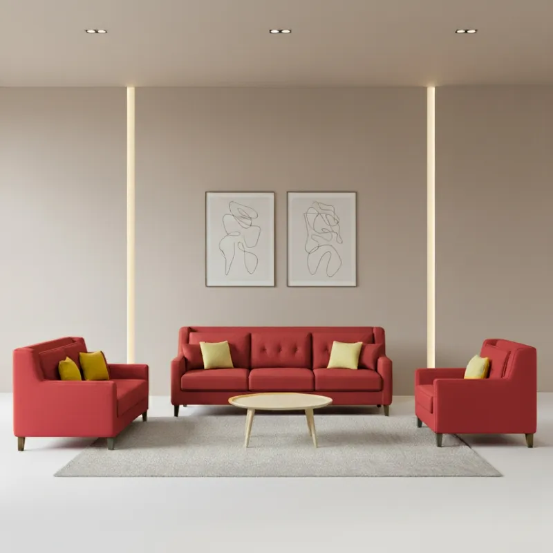 GENERICO - Juego de Sala Barroco 3-2-1