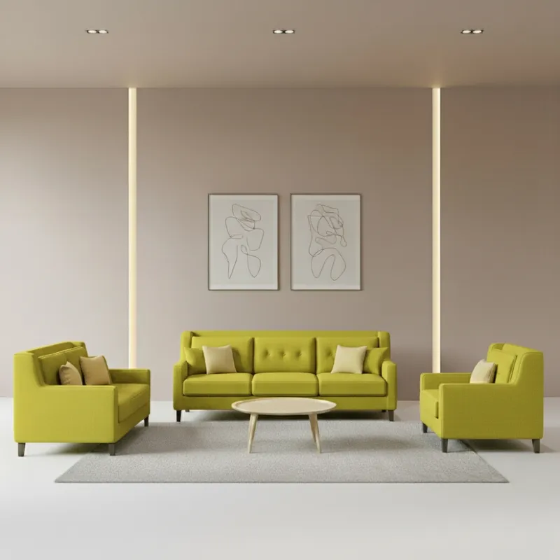 GENERICO - Juego de Sala Barroco 3-2-1