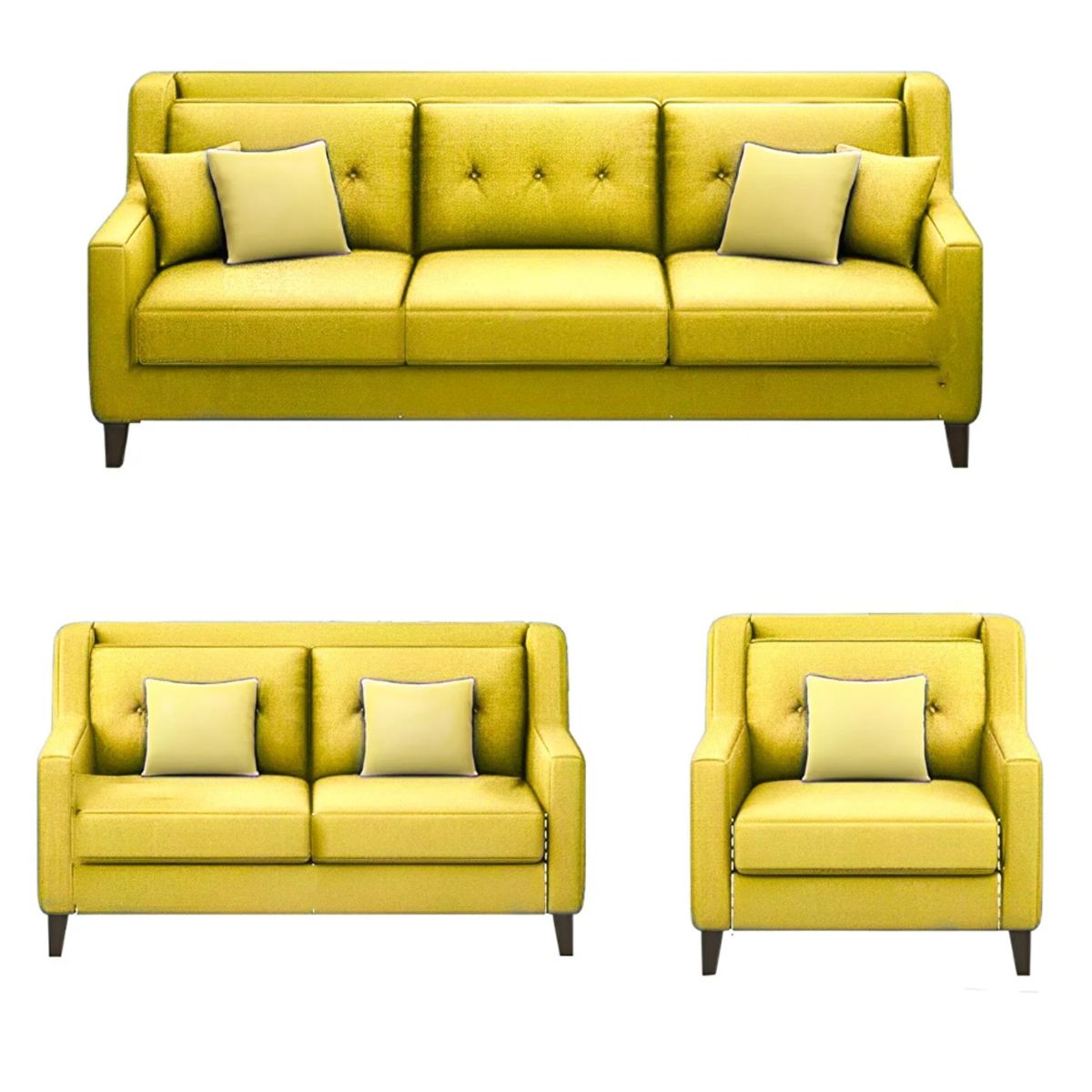 GENERICO - Juego de Sala Barroco 3-2-1