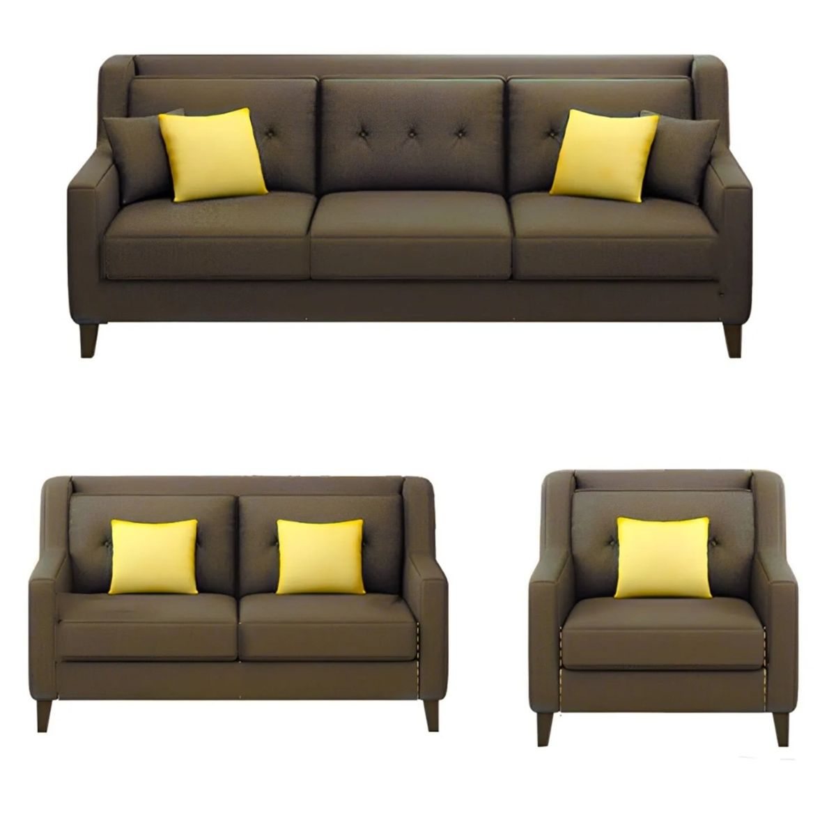 GENERICO - Juego de Sala Barroco 3-2-1