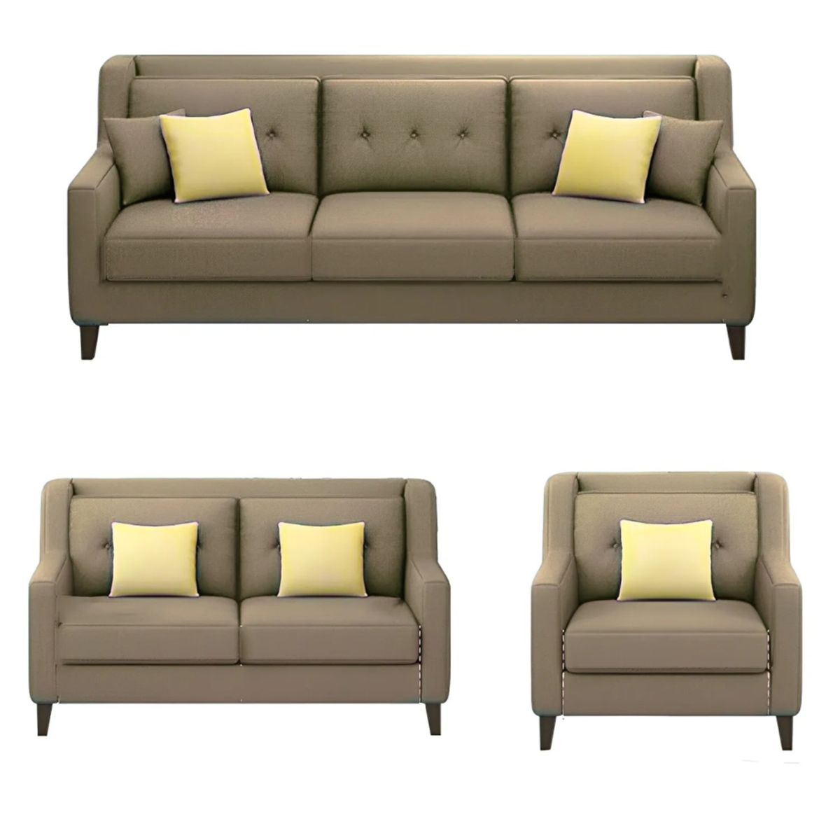 GENERICO - Juego de Sala Barroco 3-2-1