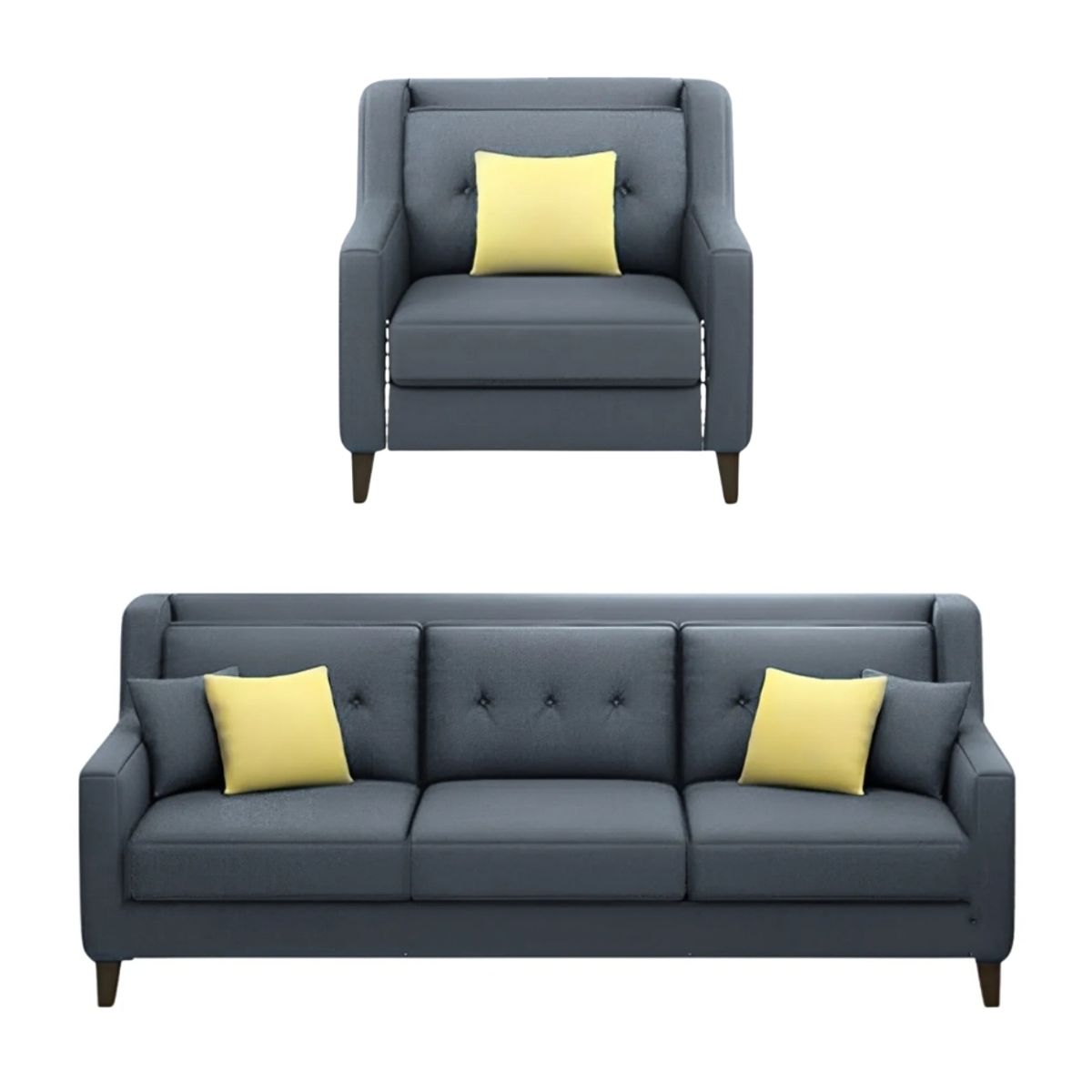 GENERICO - Juego de Sala Barroco 3-1