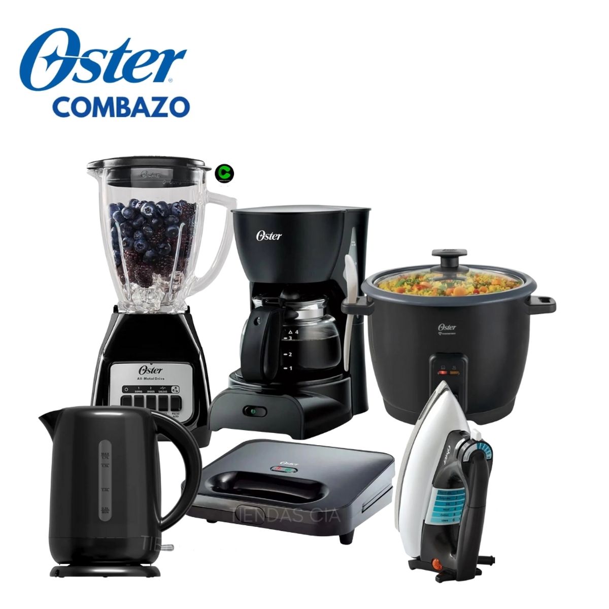 OSTER - Combazo Oster Cocina Perfecta 6 en 1 Licuadora
