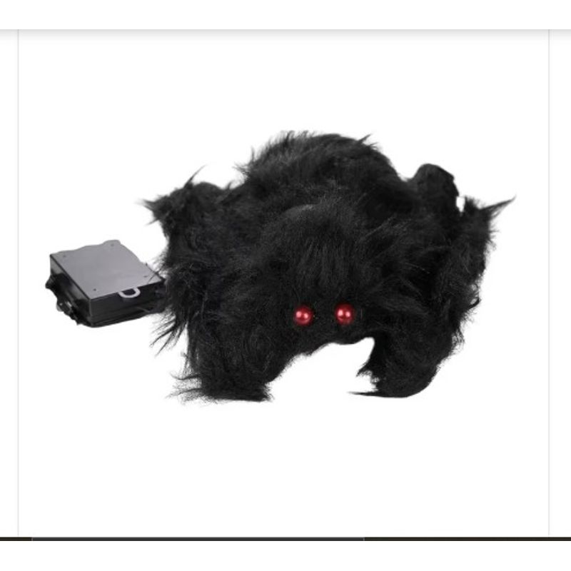 GENERICO - Araña de hallowen led- opera a pilas