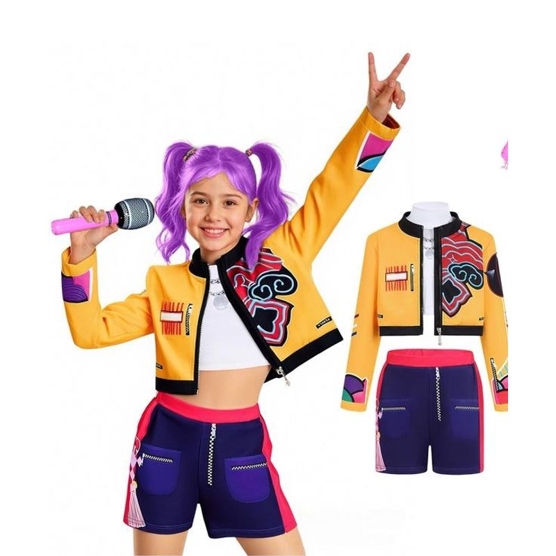 GENERICO - TRAJE DE RUMI PARA NIÑAS EN TENDENCIA