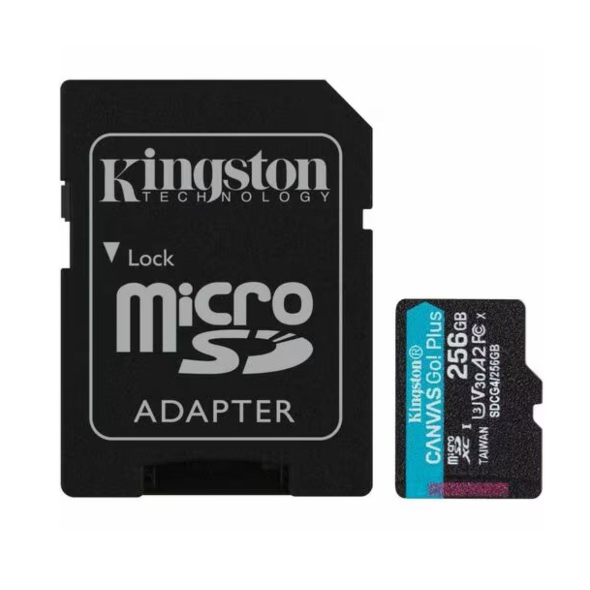 KINGSTON - Tarjeta memoria microSDXC Kingston Canvas Go Plus - 256GB
