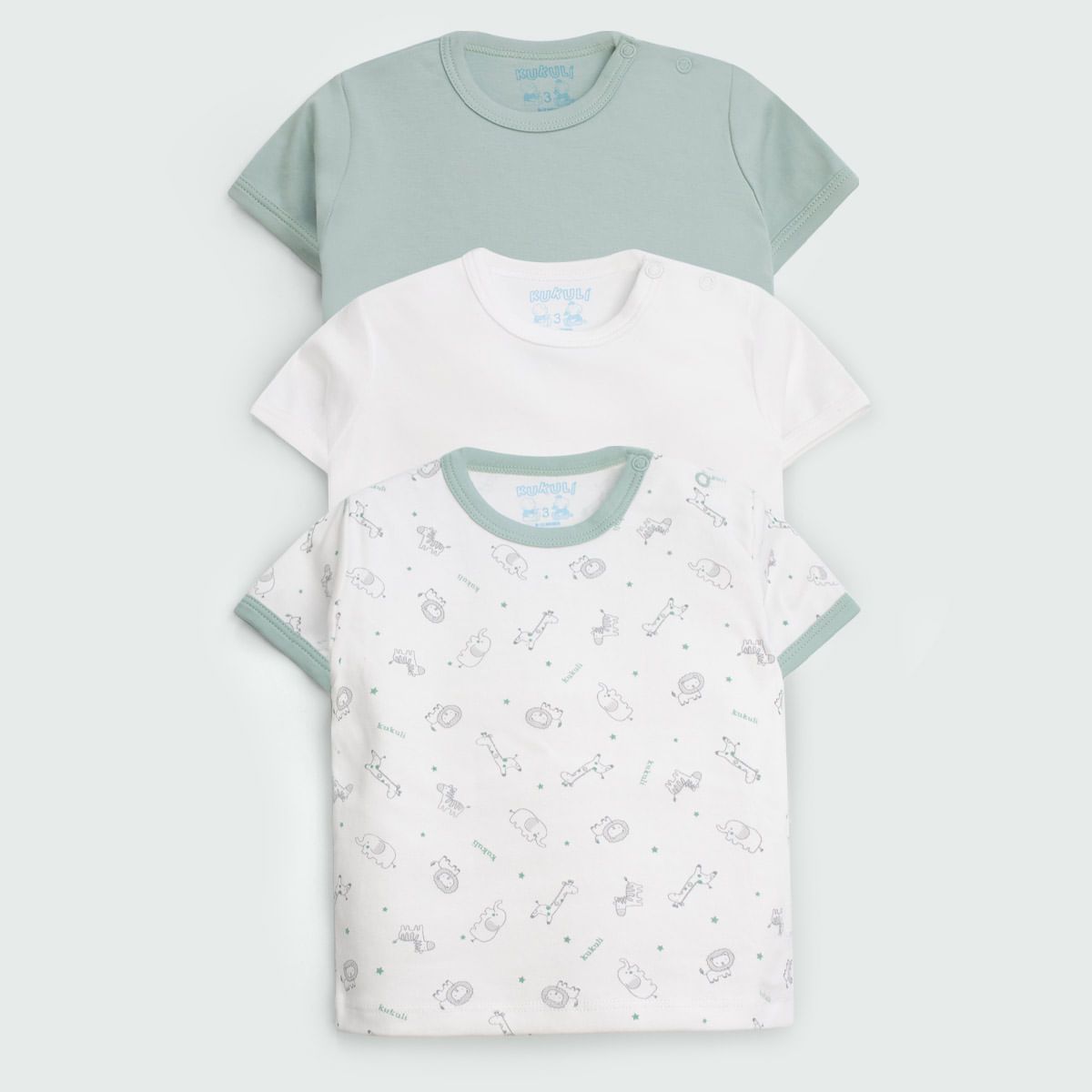 KUKULI - SET X 3 CHAQUETA MCORTA K0060