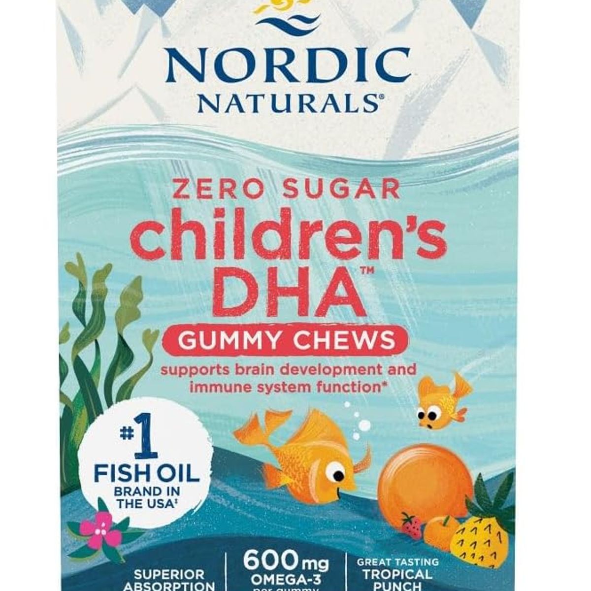 GENERICO - Nordic Naturals Children’s DHA Gummy Chews – Omega-3 – 30 gomitas
