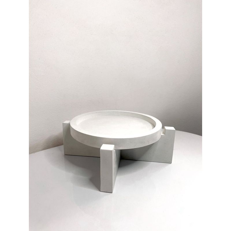 GENERICO - Bandeja Circular con base elevada