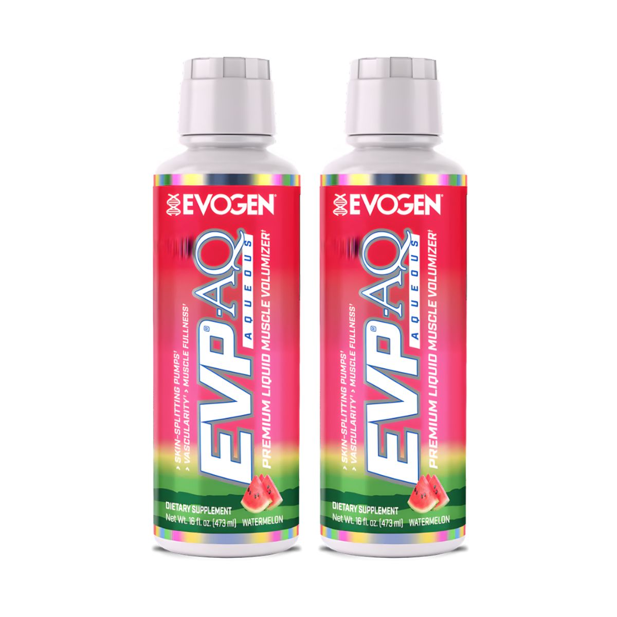 EVOGEN - PACK X 02 Evp-aq Evogen Glicerol Liquido 473ml - Watermelon