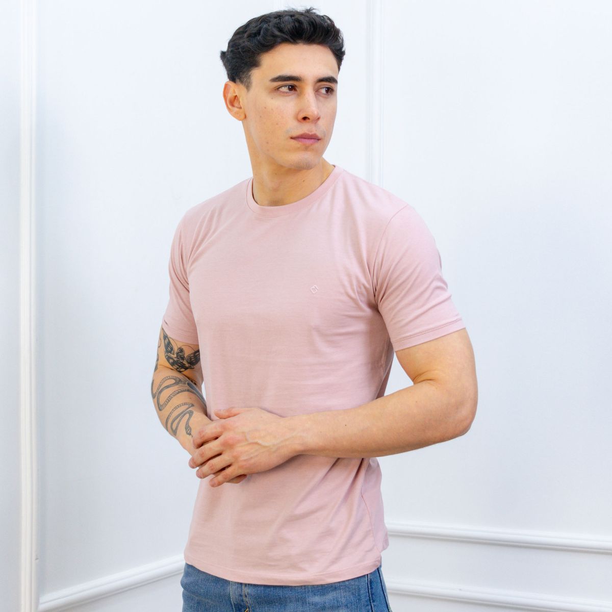 A VANTGARDESTYLE - POLO SLIM FIT CABALLERO MC - JERSEY 100% ALGODON