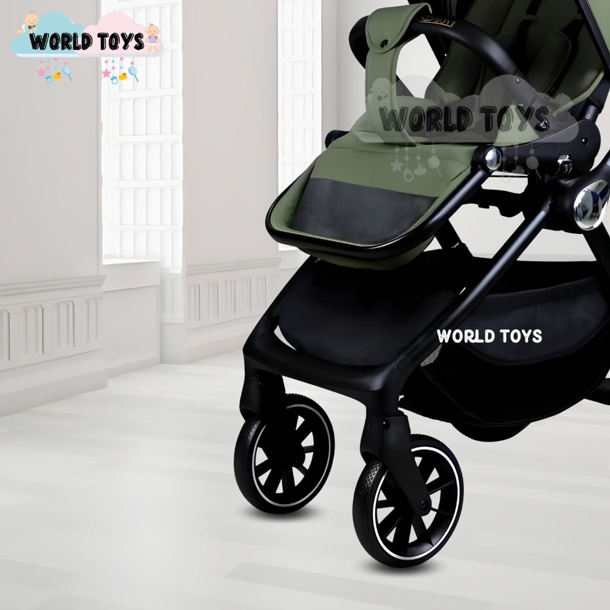 BABY - Coche de Paseo «CONNY» Edición Limitada Green