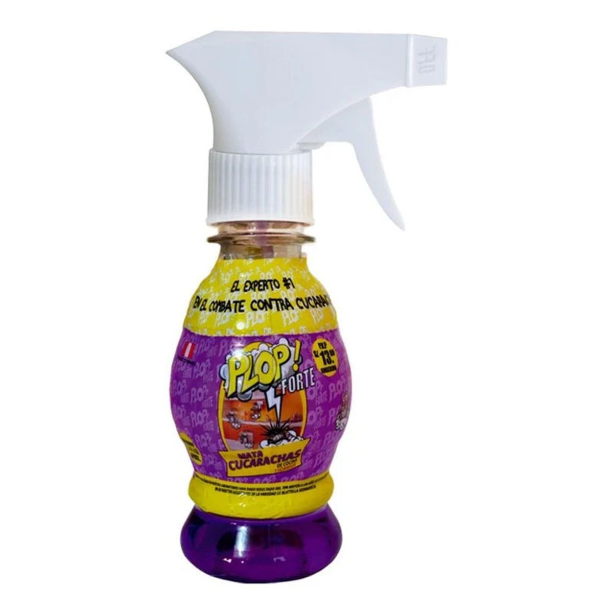 PLOP - Insecticida Plop Forte 170 Ml Mata Cucarachas y Hormigas - EDITS0126