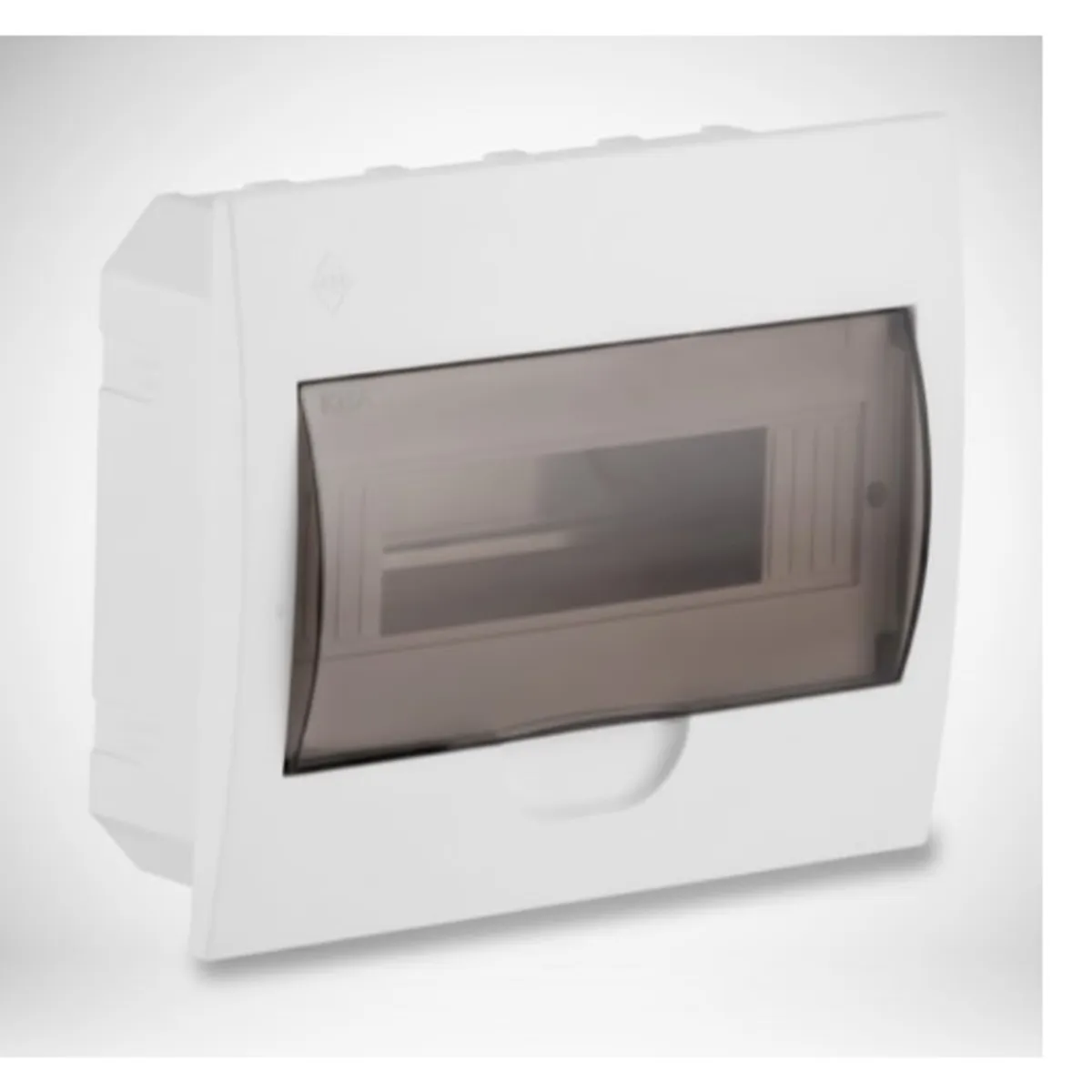 GENERICO - GABINETE EMP DE 2 A 12 POLOS PARA ITM DE RIEL DIN, CON PTA-BORNERA.