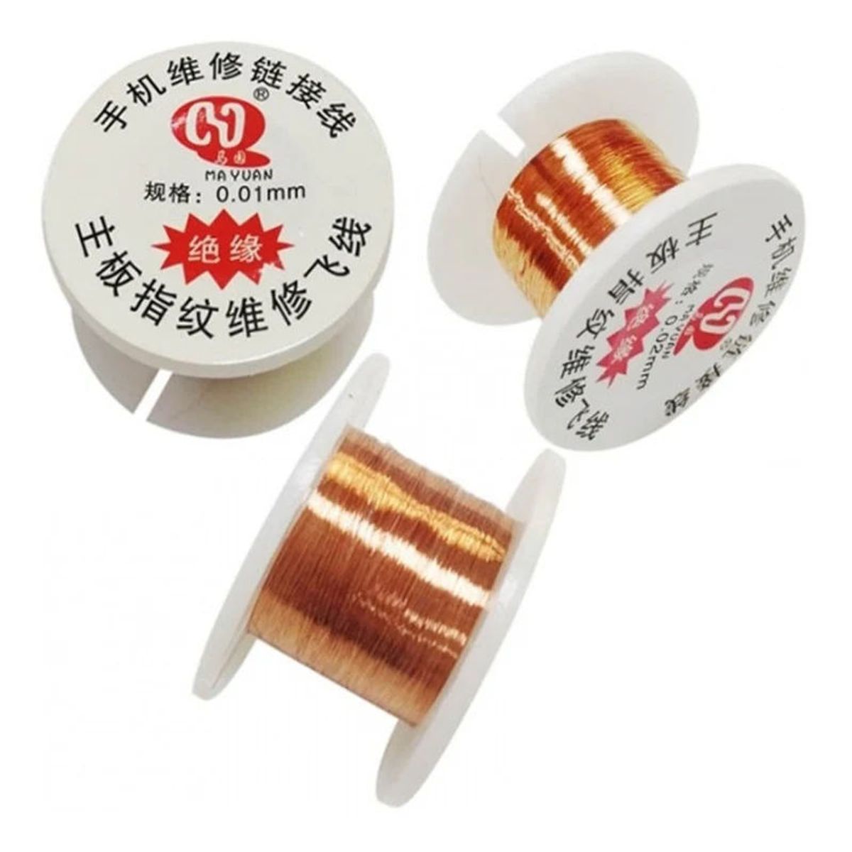 GENERICO - Hilo De Cobre Para Jumper 01mm