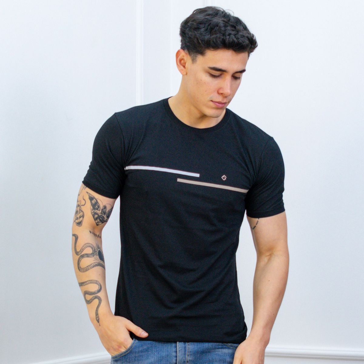 A VANTGARDESTYLE - POLO MODA CABALLERO MC - JERSEY 100% ALGODON