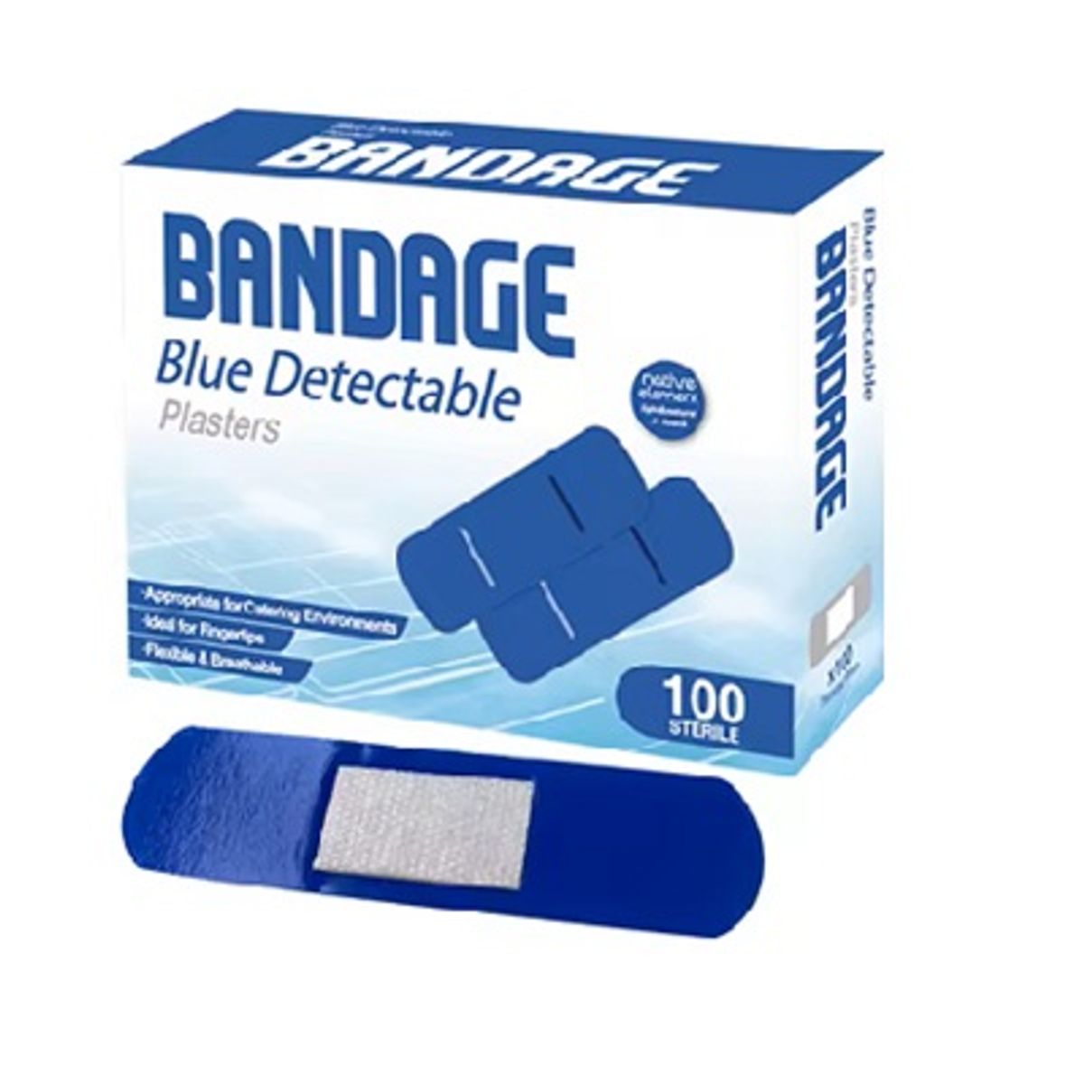 OEM - CURITAS AZULES METAL DETECTOR  imagen referencial